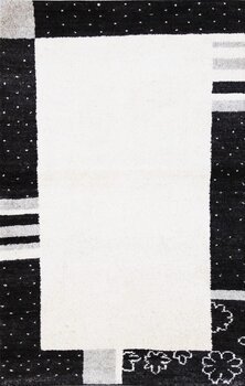 Gabbeh-Jumbo - Teppich aus Indien,  Schurwolle, Größe: 77x120cm Sonderpreis: € 97,-