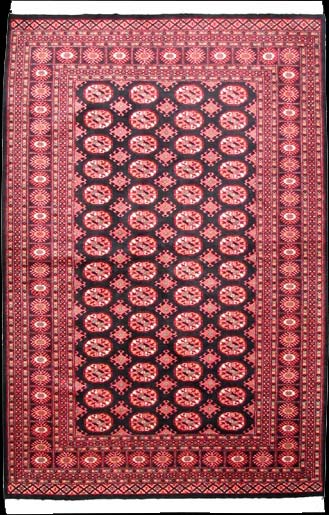 Bochara - Teppich aus Pakistan,  Schurwolle, Größe: 165x244cm Sonderpreis: € 455,-