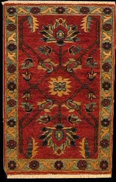Ziegler-Chobi - Teppich aus Afghanistan ,  Ghazniwolle, Größe: 57x82cm Sonderpreis: € 98,-