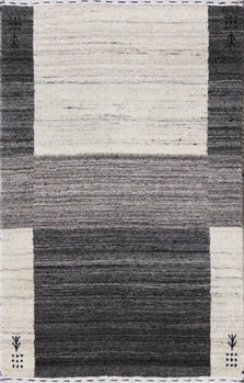 Gabbeh-Loom - Teppich aus Indien,  Schurwolle, Größe: 60x91cm Sonderpreis: € 114,-