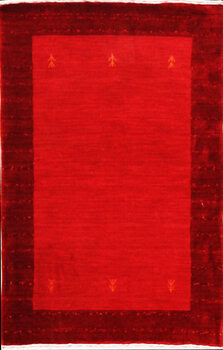 Gabbeh-Loom - Teppich aus Indien,  Schurwolle, Größe: 78x117cm Sonderpreis: € 191,-