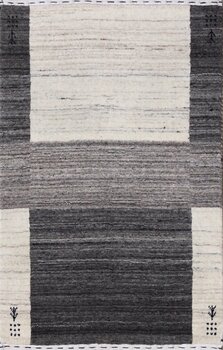 Gabbeh-Loom - Teppich aus Indien,  Schurwolle, Größe: 60x91cm Sonderpreis: € 114,-