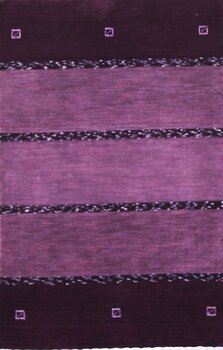 Gabbeh-Loom - Teppich aus Indien,  Schurwolle, Größe: 80x122cm Sonderpreis: € 205,-