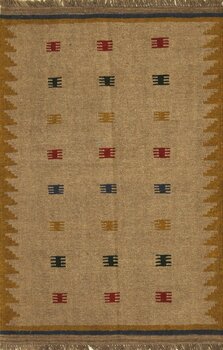 Kelim - Teppich aus Orient,  Schurwolle, Größe: 89x141cm Sonderpreis: € 99,-