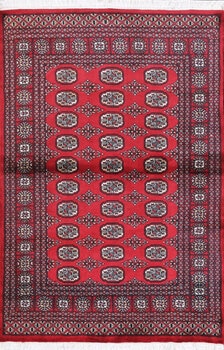 Bochara - Teppich aus Pakistan,  Schurwolle, Größe: 127x189cm Sonderpreis: € 503,-