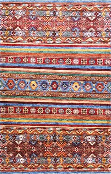 Gabbeh-Loribaff - Teppich aus Afghanistan ,  Ghazniwolle, Größe: 128x190cm Sonderpreis: € 1.210,-