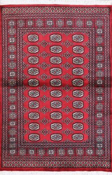 Bochara - Teppich aus Pakistan,  Schurwolle, Größe: 127x189cm Sonderpreis: € 503,-