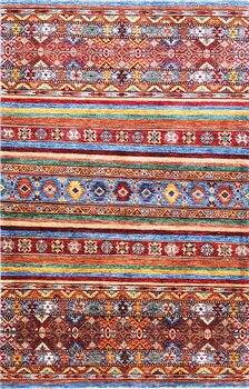 Gabbeh-Loribaff - Teppich aus Afghanistan ,  Ghazniwolle, Größe: 128x190cm Sonderpreis: € 1.210,-