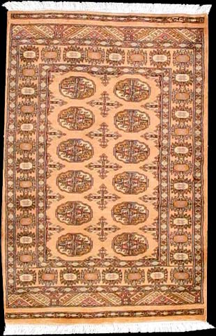 Bochara - Teppich aus Pakistan,  Schurwolle, Größe: 79x118cm Sonderpreis: € 108,-