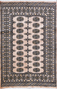 Bochara - Teppich aus Pakistan,  Schurwolle, Größe: 126x185cm Sonderpreis: € 489,-