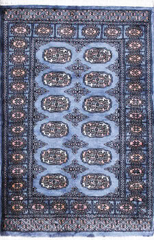 Bochara - Teppich aus Pakistan,  Schurwolle, Größe: 81x121cm Sonderpreis: € 231,-