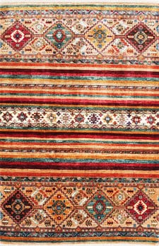 Gabbeh-Loribaff - Teppich aus Afghanistan ,  Ghazniwolle, Größe: 130x189cm Sonderpreis: € 1.222,-