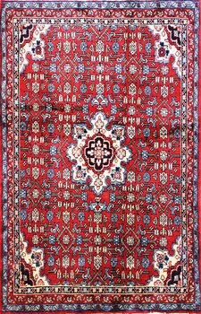 Hamadan - Teppich aus Orient,  Schurwolle, Größe: 121x188cm Sonderpreis: € 477,-