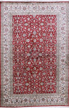 Kashmir-Seide - Teppich aus Kashmir,  Natur-Seide, Größe: 170x254cm Sonderpreis: € 3.165,-