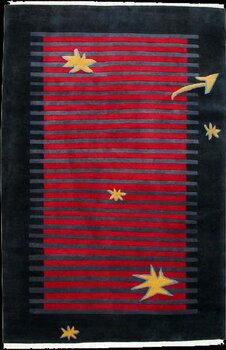 Sternwarte - Teppich aus VC,  Neuseelandwolle, Größe: 180x255cm Sonderpreis: € 938,-