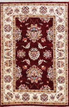 Ziegler-Chobi - Teppich aus Afghanistan ,  Ghazniwolle, Größe: 85x128cm Sonderpreis: € 427,-