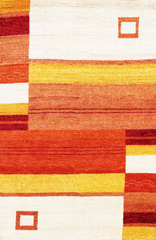 Gabbeh-Jumbo - Teppich aus Indien,  Schurwolle, Größe: 121x181cm Sonderpreis: € 230,-