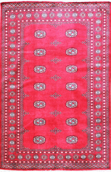 Bochara - Teppich aus Pakistan,  Schurwolle, Größe: 143x208cm Sonderpreis: € 702,-