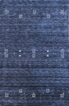 Gabbeh-Loom - Teppich aus Indien,  Schurwolle, Größe: 122x185cm Sonderpreis: € 473,-