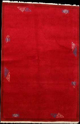 Benares - Teppich aus Tibet,  Schurwolle, Größe: 144x204cm Sonderpreis: € 155,-
