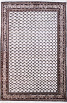Mir - Teppich aus Indien,  Schurwolle, Größe: 172x254cm Sonderpreis: € 1.374,-