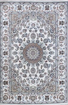 Nain - Teppich aus Indien,  Schafwolle/Seide, Größe: 167x247cm Sonderpreis: € 1.620,-