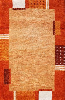 Gabbeh-Jumbo - Teppich aus Indien,  Schurwolle, Größe: 83x126cm Sonderpreis: € 110,-