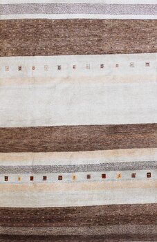 Gabbeh-Jumbo - Teppich aus Indien,  Schurwolle, Größe: 196x301cm Sonderpreis: € 620,-