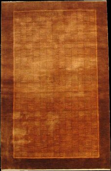Gabbeh-Loribaff - Teppich aus Indien,  Neuseelandwolle, Größe: 117x183cm Sonderpreis: € 471,-