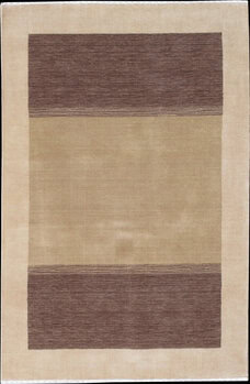 Gabbeh-Loom - Teppich aus Indien,  Neuseelandwolle, Größe: 122x184cm Sonderpreis: € 424,-
