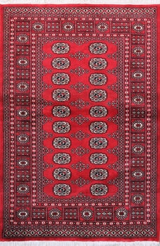 Bochara - Teppich aus Pakistan,  Schurwolle, Größe: 125x183cm Sonderpreis: € 480,-