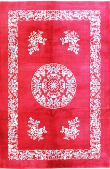 China - Teppich aus China,  Schurwolle, Größe: 201x291cm Sonderpreis: € 615,-