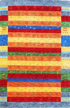Gabbeh-Loom - Teppich aus Indien,  Schurwolle, Größe: 139x204cm Sonderpreis: € 595,-
