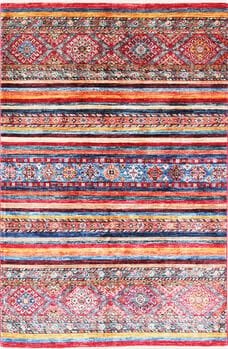 Gabbeh-Loribaff - Teppich aus Afghanistan ,  Ghazniwolle, Größe: 125x185cm Sonderpreis: € 1.151,-