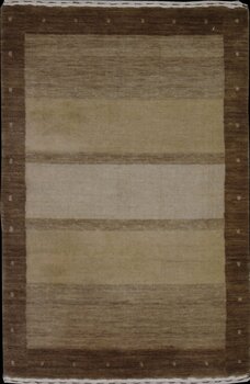 Gabbeh-Loom - Teppich aus Indien,  Neuseelandwolle, Größe: 63x93cm Sonderpreis: € 78,-