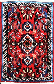 Hamadan - Teppich aus Orient,  Schurwolle, Größe: 61x91cm Sonderpreis: € 102,-
