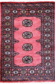Bochara - Teppich aus Pakistan,  Schurwolle, Größe: 81x117cm Sonderpreis: € 199,-