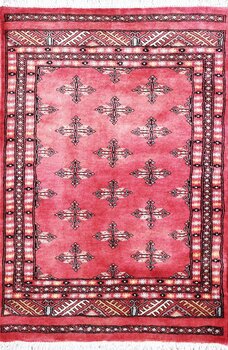 Bochara - Teppich aus Pakistan,  Schurwolle, Größe: 79x115cm Sonderpreis: € 214,-