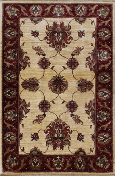 Ziegler-Chobi - Teppich aus Afghanistan ,  Ghazniwolle, Größe: 80x122cm Sonderpreis: € 383,-