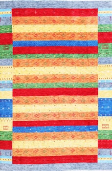 Gabbeh-Loom - Teppich aus Indien,  Schurwolle, Größe: 207x301cm Sonderpreis: € 1.307,-