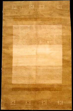 Gabbeh-Loribaff - Teppich aus Indien,  Schurwolle, Größe: 151x239cm Sonderpreis: € 455,-