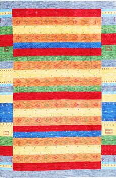 Gabbeh-Loom - Teppich aus Indien,  Schurwolle, Größe: 174x245cm Sonderpreis: € 894,-