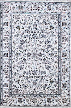 Nain - Teppich aus Indien,  Schafwolle/Seide, Größe: 168x244cm Sonderpreis: € 1.610,-
