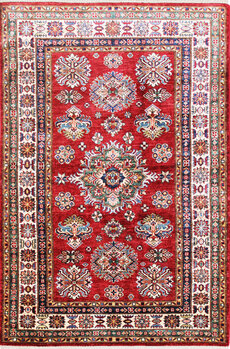 Kazak Exklusiv - Teppich aus Afghanistan ,  Ghazniwolle, Größe: 125x183cm Sonderpreis: € 899,-