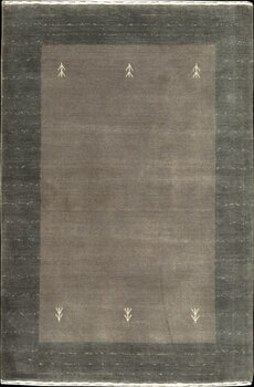 Gabbeh-Loom - Teppich aus Indien,  Neuseelandwolle, Größe: 81x121cm Sonderpreis: € 185,-