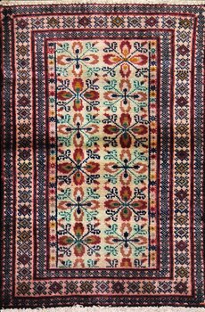 Hamadan - Teppich aus Orient,  Schurwolle, Größe: 61x91cm Sonderpreis: € 102,-