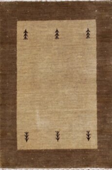Gabbeh-Loom - Teppich aus Indien,  Schurwolle, Größe: 60x92cm Sonderpreis: € 116,-