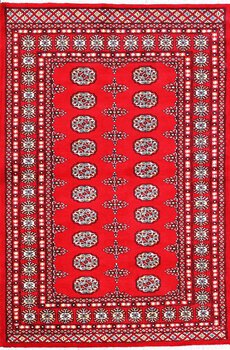Bochara - Teppich aus Pakistan,  Schurwolle, Größe: 127x190cm Sonderpreis: € 506,-