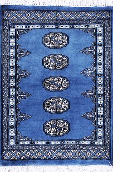 Bochara - Teppich aus Pakistan,  Schurwolle, Größe: 63x89cm Sonderpreis: € 132,-
