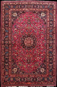 Mesched - Teppich aus Orient,  Schurwolle, Größe: 200x304cm Sonderpreis: € 1.275,-